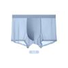 Roupa Íntima Masculina 120S Boxer de Seda Gelada Sem Costura 2024 Novo Verão Fino Respirável Tamanho Grande Boxer para Homem Gordo