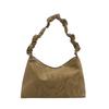 Moda Coreana Bolso de Axila Plisado Bolso de Mujer Primavera 2025 Nuevo Bolso Almohada Simple Nuevo Chino Hombro Bandolera