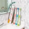 Cepillo de dientes para niños de 3 a 12 años, de piel fina, fabricantes al por mayor, mango antideslizante, embalaje independiente para bebés, cepillo de dientes para niños.
