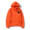 Sudadera de Corazón de Melocotón de Pareja de Moda Transfronteriza Marca de Moda Popular Chaqueta de Forro Polar Otoño e Invierno Sudadera con Capucha de Corazón para Hombre Oversize