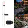 Luz LED solar para césped de villa, impermeable, para exteriores, luz guía para caminos montada en el suelo de jardín, luz decorativa para exteriores