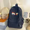 Mochila Casual Bonita Estilo Coreano para Alunos do Ensino Fundamental II e Ensino Médio 2026 Nova Alta Aparência Grande Capacidade Leve Mochila de Ombro Duplo