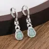 Brincos de Prata 925 Esterlina com Cabaça de Jade para Mulheres, Estilo Longo, Afina o Rosto, Exquisitos, Versáteis, Estilo Chinês, Brincos de Sorte e Prosperidade