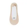 Arbitrário corte de Gelo Silk barco Meias de silicone feminino antiderrapante verão fino meias de algodão invisível fundo boca rasa maré de verão meias de seda