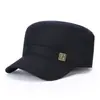 Sombrero de Lana de Ala Plana para Hombre de Otoño e Invierno Cálido a Prueba de Viento para Personas de Mediana Edad y Mayores Casual Versátil Protección para los Oídos Sombrero de Algodón