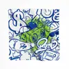Lenço de Seda Personalizado 70x70 com Logotipo Impresso, Lenço Retangular Longo Quadrado Pequeno, Lenço de Pescoço de Seda Falsa de Alta Qualidade Feito Sob Medida