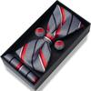 En stock Corbata de Moño Rayada Caja de Regalo para Hombre Empaque Novio MC Anfitrión Vestido de Moño Accesorios de Boda