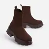 Comercio exterior botas de talla grande para mujer calcetines de pareja zapatos nuevos de plataforma casual para mujer botas cortas de punto zapatos de tacón grueso transfronterizos para mujer