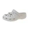Zuecos Coreanos Gruesos con Perlas y Pedrería para Mujer 2026 Verano Playa Zapatillas Slip-On con Tacto Suave y Punta Cerrada