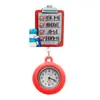 Lindo Dibujo Animado Brillante Elástico Pinza para Insignia de Enfermera Doctor Reloj de Bolsillo de Hospital Reloj de Pecho Pinza Telescópica Reloj para Colgar