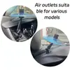 Novo Prato de Acidente de Carro Transfronteiriço da Amazon Decoração de Prato de Percussão Montado no Carro para Saída de Ar