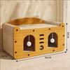 Tabla Rascadora para Gatos, Universal para Todas las Estaciones, Resistente al Desgaste, No Desagradable, Cama Litera de Doble Capa, Nido para Gatos, Casa para Gatos de Cartón Corrugado Resistente al Desgaste