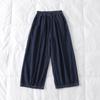 Calça de Lanterninha Casual Unissex Estilo Japonês Solta Emagrecedora Pantalona Cropped Jeans do Pai Calças Jeans para Mulheres Baixas