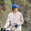 NASA Montaña Exterior Absorción de Humedad Secado Rápido Camiseta de Manga Larga Hombre Principios de Primavera Nuevo Deporte Ocio Camiseta Básica de Pareja
