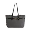 Bolsa Feminina Casual de Alto Estilo Nova para o Verão de 2026, Bolsa de Ombro de Grande Capacidade, Bolsa Tote Color Block da Moda e Tendência de Nicho