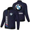 2023 Comercio Exterior Transfronterizo Primavera y Otoño Comercio Exterior Deportes Chaqueta con Cremallera para Hombre Motocicleta Chaqueta Estándar para Coche para Hombre Talla Grande Chaqueta