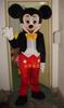 Mickey Mouse Mickey Caminando Disfraz de Muñeco de Dibujos Animados cos Tocado Accesorios Gente Usa Muñeco de Actuación Minnie
