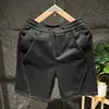 Shorts Casuais de Cinco Pontos Finos de Verão Cor Doce Esportivo Versátil Roupas Externas Masculinas Versão Coreana Ins Cor Sólida Tendência Moda
