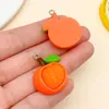 Resina Simulação Frutas Série Morango Uva Melancia Maçã Pingente Feito à Mão DIY Colar Brincos Acessórios de Joias