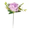 Ventas Directas de Fábrica Rosas Simuladas, Flores Artificiales Populares para el Hogar, Flores de Seda, Decoraciones de Boda, Adornos Florales para Decoración de Sala de Estar