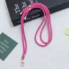 Nuevo Lanyard Tejido Multicolor Simple Huayang para Teléfono Móvil, Funda de Teléfono, Correa para Botella de Agua, Correa Cruzada, Colgante Largo, Antiperdida