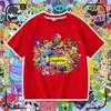 Camiseta de Manga Corta para Niños Poppy Playtime Verano Moderna Ligera 7