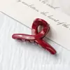 Pinza Pequeña para el Cabello con Forma de Cruz Versátil Linda para Uso Diario Estilo Coreano, Serie Sencilla de Colores Gelatina, Elegante Accesorio para el Cabello para Cola de Caballo Alta y Flequillo