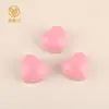 Material de Embalagem Cosmética Camada Dupla Tampa Flip-Top Formato de Coração Pote para Máscara Labial e de Bochechas Cor Única Dupla Utilização com Pincel Batom Blush Creme Cosméticos