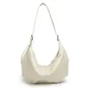 2026 Nuevo Bolso de Hombro para Viaje de Cuero Genuino Moda Bolso Versátil Texturizado de Moda Bolso Retro Cruzado de Cuerno