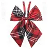 2021 Corbata de Moño de Color Sólido para Niños y Niñas Corbata para Estudiantes de Primaria Cuello de Uniforme Escolar Coreano Flor Estilo Británico Mariposa