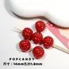 Contas de Abóbora Coloridas DIY Joias Feitas à Mão Contas Coloridas Corrente para Celular Colar Pulseira Fio Versátil Enfeites Materiais Artesanais