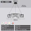 Lustre Minimalista Italiano para Sala de Estar Transfronteiriço, Luminárias Circulares Modernas Nórdicas de Linha Reta de Alta Qualidade Estilo Designer para Sala de Jantar e Quarto
