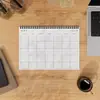 Novo Calendário Planejador 2025-2026 da Amazon Simples Calendário de Parede de 12 Meses Agenda Personalizada de Fábrica