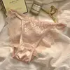 Venda Direta de Fábrica Bestseller Transfronteiriço Renda de Cetim Francesa Tanga de Renda para Meninas Cós Baixo Entrepernas Roupa Íntima Feminina