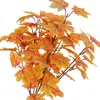 Árboles Muertos Artificiales con Hojas para Paisajismo, Ramas y Ramitas Decorativas, Hojas de Arce Simuladas, Hojas de Arce Rojas Artificiales de Alta Calidad