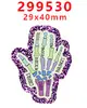 Accesorios Acrílicos de Dibujos Animados con Purpurina Transfronterizos Accesorios para Joyería DIY de Resina Parche Pasador Pasador Gt-Z-299273