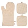 [Inge Silicone] Forno Amazon Forno de micro-ondas Luvas de silicone Assar Isolamento térmico de alta temperatura Espessamento antiderrapante