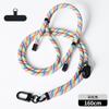 Cordón para teléfono móvil transfronterizo cruzado ajustable para colgar del cuello 8 mm cuerda antipérdida cadena para teléfono móvil junta bandolera venta al por mayor de fábrica
