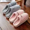 Nuevos Zapatos de Algodón Estilo 2025 para Mujer, Antideslizantes para el Hogar, de Felpa para Interiores, Zapatos de Algodón Domésticos para Hombre, Cálidos de Invierno