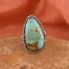 Nuevo Anillo de Imitación de Piedra Natural Chinoiserie Gota de Agua de Cao Shi para Mujer, Elegante y Rico, Accesorios Antiguos, Estilo Bohemio Medieval