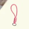 Nuevo Cordón para Teléfono Móvil Trenzado de Color, Llavero Creativo de Cuerda Trenzada Corta, Cuerda Colgante Desmontable Anti-Pérdida