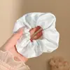 Elástico de Cabelo Fresh Lace Scrunchie para Mulheres, Novo Cordão de Cabelo de Bolinhas Acessório de Cabelo Rabo de Cavalo Coque