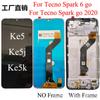 Venta Directa de Fábrica Ensamblaje de Pantalla Aplicable Spark6 Go Pantalla LCD Smart5 Spark go 2020