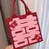 Acompanhamento de Noiva Caixa de Presente Vermelha Bolsa Casamento Bolsa de Casamento Doce de Casamento Bolsa de Mão Palavra Feliz Bolsa de Presente de Feltro Bolsa de Presente de Acompanhamento