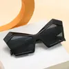 [Personalizado] Gafas de Sol de Moda Europea y Americana para Mujer, Estilo Trendy Ins Fotografía Callejera Elegante, Gafas de Sol Trendy Asimétricas para Mujer