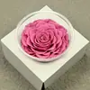 Flor mágica flor eterna gigante 9-10CM flor luz nocturna lote directo cubierta de vidrio 1 rosa paquete de materiales diy
