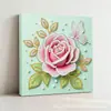 Accesorios para Pintura de Diamantes de Venta Caliente Transfronteriza Diamante 5D de Forma Irregular Hecho a Mano Bricolaje Marco de Madera Pegatinas Dibujos Animados Decoración de Interiores Pintura de Perlas