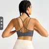 Sutiã Esportivo de Alta Intensidade para Mulheres, à Prova de Choque e Anti-Queda, Colete de Yoga para Seios Grandes, Sutiã Fitness All-In-One para Corrida e Treinamento