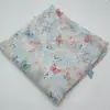 Tela de Bordado Floral de Malla Hecha a Mano con Hilo Multicolor Tela Bordada para Camisola Hanfu
