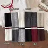 Nuevos Calcetines Holgados de Lana Sintética con Bloques de Color para Mujer, Tejido de Color Contrastante, Espesos, Calientes, Estilo Americano, de Media Pantorrilla
